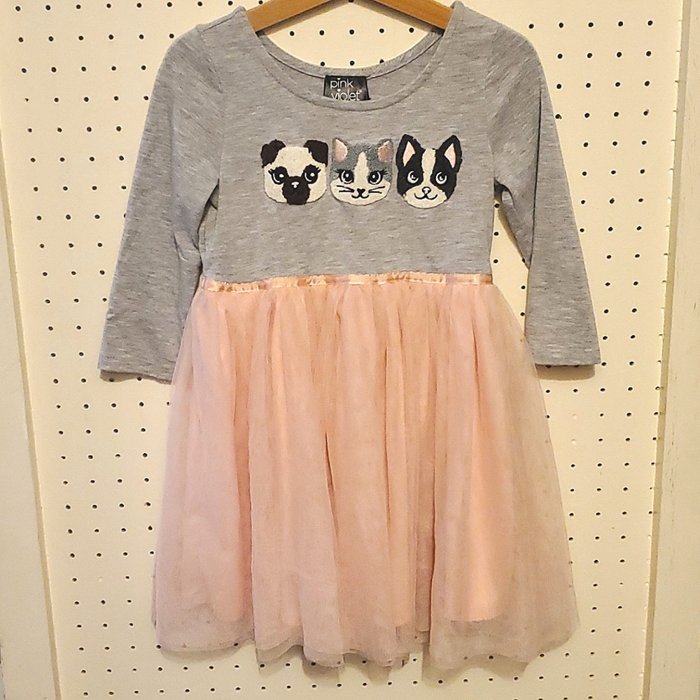 Pink & Violet Size 5 Toddler dress